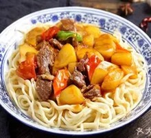 Beef and Potato Noodles