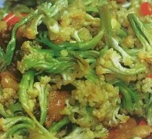 Dried Flower Vegetable Stir-Fried with Pork