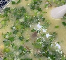 Mutton Soup with Scrambled Eggs