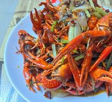 Dry-Fried Crawfish