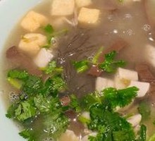 Full Blessing Duck Blood and Vermicelli Soup