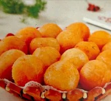 Purple Sweet Potato and Yam Balls