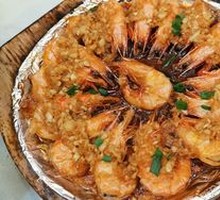 Iron Plate Prawn with Tail