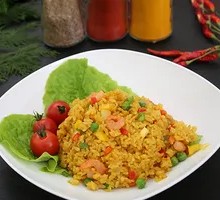 Curry Shrimp Fried Rice