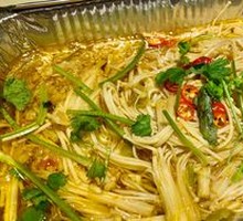 Aluminum Foil Double Flavor Enoki Mushrooms