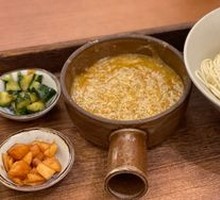 Crab Roe and Shrimp Noodles