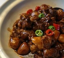 Tiger Skin Egg and Beef Brisket