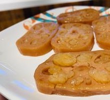 Honey-glazed Lotus Root