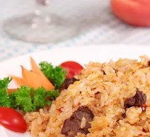 Braised Beef and Egg Fried Rice