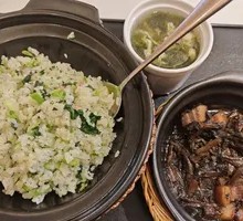 Fresh Meat and Vegetable Rice