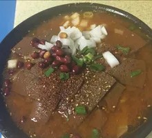 Spicy Duck Blood Noodles