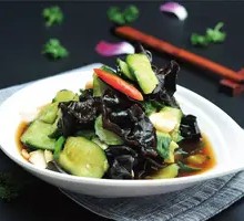 Cucumber and Wood Ear Salad