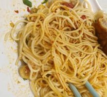 Spicy Meat Sauce Noodles with Eggplant Flavor