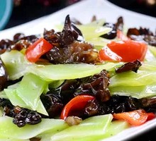 Bamboo Shoots with Wood Ear Mushrooms
