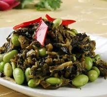 Snow Cabbage and Green Beans