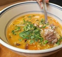 Beef and Soybean Soup Rice