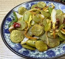 Stir-Fried Tofu Puffs