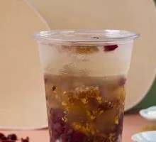 Chilled Red Bean Wine Jelly