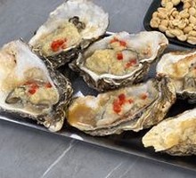 Charcoal-grilled Garlic Oyster