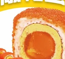 鱼籽鸭蛋黄寿司