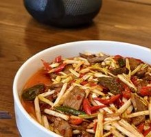 18-Second Stir-Fried Pig Liver