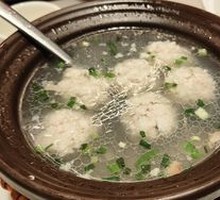Pork Rib Stewed with Meat Balls