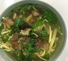 Beef Tendon and Vermicelli Soup