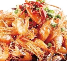 Delicious Scallion Oil River Shrimp