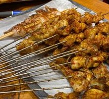 Grilled Chicken Gizzards