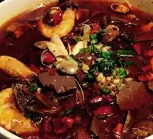 Seafood Blood Sausage Platter