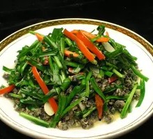 Leek and Snail Stir-fry