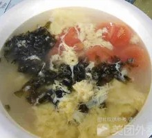 Seaweed and Egg Soup
