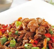 Sour Pickled Beans with Chicken Offal