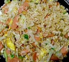 Egg and Ham Fried Rice