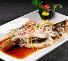 Steamed Mandarin Fish