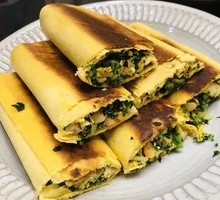 Grandma's Handmade Pancake Roll