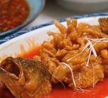 Mountain Elder Tomato Sauce Sea Bass