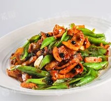 Stir-Fried Pork with Green Chili