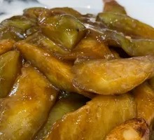 Braised Eggplant in Oil