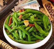 String Bean with Shredded Pork