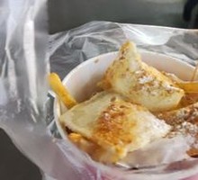 Chicken Strip, French Fries, and Rice Cake Combo