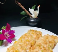 Pan-fried Squid and Shrimp Cake