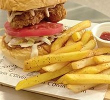 Double Chicken Burger