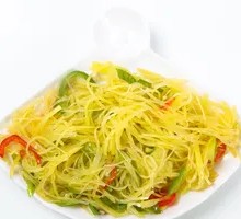 Shredded Potato Beef Noodles