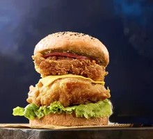 Double Spicy Chicken Burger