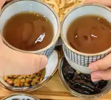 Freshly Boiled Brown Sugar Ginger Tea