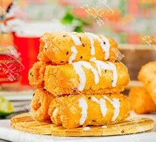 Crispy Double-Yolk Custard