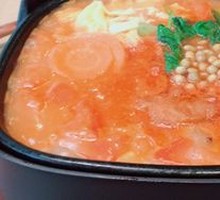 Tomato Pork Cutlet Rice Noodles