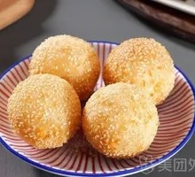 Salted Egg Yolk Pork Floss Glutinous Rice Ball