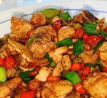 Stir-Fried Chicken with Young Ginger